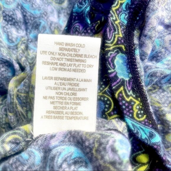 Free People Paisley Tie Racerback Tank - Picture 8 of 8